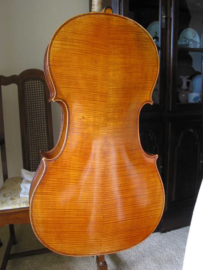 Old French Cello for Sale - Mirecourt 1840